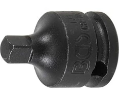 Grąžtas Bgs Technic Smūginis adapteris | vidinis kvadratas 10 mm (3/8") - išorinis kvadratas 6.3 mm (1/4") (171)