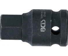 Grąžtas BGS Smūginis lizdo antgalis – 17 mm Antgalis – 1/2 colio Tvirtinimas – 42 mm Ilgis