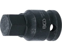 Grąžtas Bgs Technic Antgalis smūginis | 12,5 mm (1/2") | Hex šešiakampis 17 mm (5334-H17)