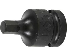 Grąžtas Bgs Technic Antgalis smūginis | 12,5 mm (1/2") | Hex šešiakampis 8 mm (5485-8)