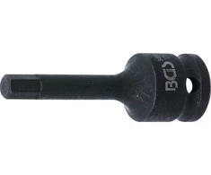 Grąžtas BGS Smūginis antgalis suktukas - 8 mm Antgalis - 1/2 Tvirtinimas - 75 mm Ilgis
