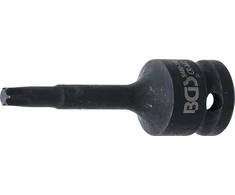 Grąžtas BGS Smūginis antgalis - T40 antgalis, Torx, - 1/2" tvirtinimas - 75 mm ilgis
