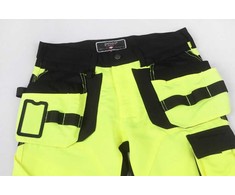 Bikses vīriešu/universāls Pesso Uranus Flexpro CL2, melna krās./dzeltena krās., C60 dydis