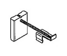 Haushalt Angliniai šepetėliai 30-00-440-AU, 3 x 10 x 13,5 mm, 2 vnt