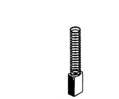 Haushalt Angliniai šepetėliai 30-06-925-H, 5 x 8 x 13,8 mm, 2 vnt