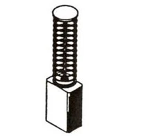 Haushalt Angliniai šepetėliai 30-99-006-H, 4,7 x 8 x 13 mm, 2 vnt