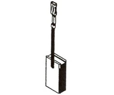 Haushalt Angliniai šepetėliai 30-06-046-A, 5 x 10 x 17,5 mm, 2 vnt