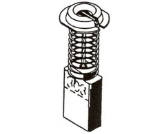 Haushalt Angliniai šepetėliai 30-00-303-A, 5 x 11 x 19 mm, 2 vnt