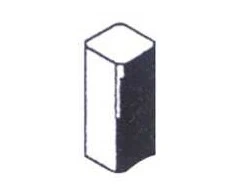 Haushalt Angliniai šepetėliai 30-19-023-H, 5 x 5 x 12 mm, 2 vnt