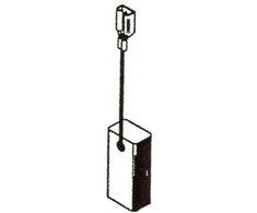 Haushalt Angliniai šepetėliai 30-06-023-H, 5 x 8 x 17 mm, 2 vnt