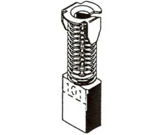 Haushalt Angliniai šepetėliai 30-00-101-H, 6 x 10 x 16 mm, 2 vnt