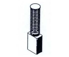 Birstīte Haushalt, 6.3 mm x 11 mm x 18 mm, 2 gab.