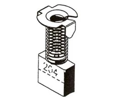 Haushalt Angliniai šepetėliai 30-00-204-A, 7 x 18 x 18 mm, 2 vnt