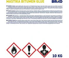 Briko BRIKO BITUMEN GLUE MASTIC 10KG