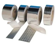 Blīvēšanas lente ar alumīnija foliju pārsegtiem izolācijas materiāliem Facot, 50 m x 75 mm
