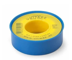 Blīvēšanas lente ūdensvadam/vītnēm Unipak, 12 m x 12 mm