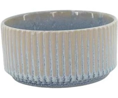 Domoletti BOWL REACT GLAZE BEIGE/LIGHT Mėlynas 700ML
