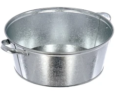 Dubuo, metalinis, 13 l, 40 x 47 cm, cinkas