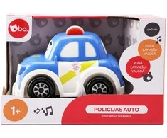 bo. Interaktīvā rotaļlieta Policijas Auto ,Latviešu val.,