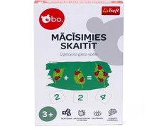 bo. Edukacinis stalo žaidimas „Skaitavimas“, latvių kalba
