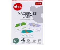 bo. Izglītojoša galda spēle Zilbes ,Latviešu valodā,