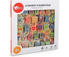 bo. Dėlionė „Abėcėlė ir gyvūnai“, rusų k.