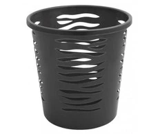 Šiukšliadėžė Zebra 10L Pilka