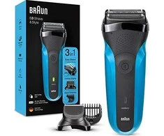 Barzdaskutė Braun 310BT WD, ni-mh, mėlyna sp./juoda sp.