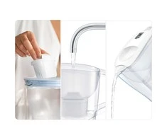 Vandens filtravimo indas Brita ALUNA, 2.4 l, balta sp.