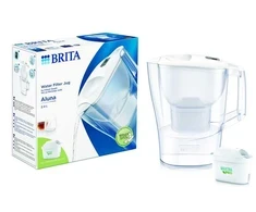 Vandens filtravimo indas Brita ALUNA, 2.4 l, balta sp.