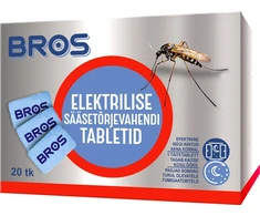 Bros KILIMĖLIŲ PAPILDYMAS MOSQ ĮKIRIAMAS GARINTI 20 VNT. EE