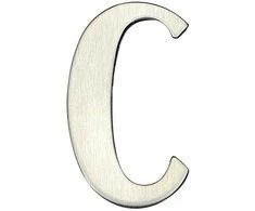 Haushalt ERICO STAINLESS STEEL LETTER NS6235-C C