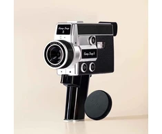 Camp Snap CS-VC8-BK-WW Digital Super-8 Video Camera