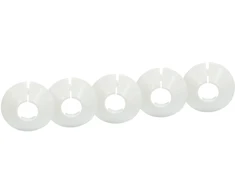 Tycner Žiedas vamzdžiams, 18 mm, baltas, 5vnt