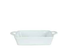 Domoletti PORCELAIN 38CM BAKEWARE WITH TWO HANDLES