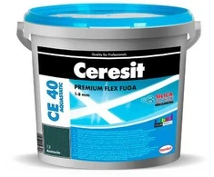 Elastingas plytelių siūlių glaistas CERESIT CE40 AQUASTATIC 49, klinkerio sp., 2kg