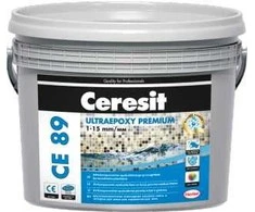 Plytelių siūlių glaistas Ceresit CE89 Ultraepoxy Premium Pearl pilka, 2,5kg, šviesiai pilkos sp.