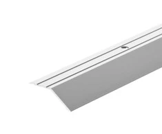 Cezar Aliuminis pasviręs grindų profilis, sidabro sp., 46 x 16 x 1000 mm