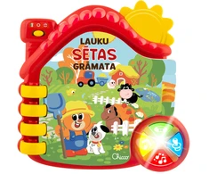 CHICCO Interaktīva grāmata FERMA ,Latviešu val.,