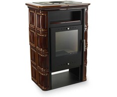 Fireplace stove NORDFLAM VERA BROWN. 6kw