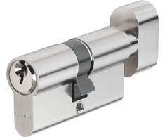 Cilindras Abus KE50N, europinio (din) standarto, 30mm, pilka