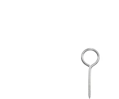 Haushalt Ek Vanduo Blocks SCREWD LOOP D12 4.5X30 4PCS