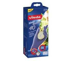 Vienkartinės pirštinės VILEDA MULTISENS, vinilinės, S/M, 40 vnt.