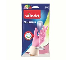 Buitinės pirštinės VILEDA SENSITIVE, M dydis, 1 pora