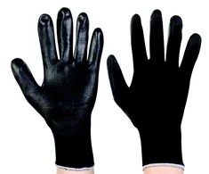 Hammer Juodas POLYEST PU GLOVES L OKKO 12 PAIRS
