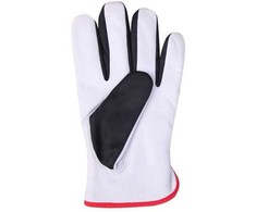 Pirštinės megztos Forte Tools AB3360L, baltos/juodos spalvos, XL