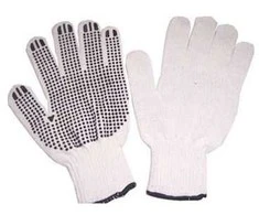 Uvex GLOVES KNITTED RUBBER DOTTE GB62 SIZE 7