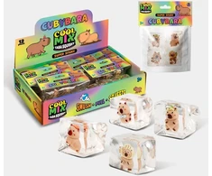 Cool Mix TABA SQUISHY antistresinis žaislas Capibara-Cubybara, 4 vnt.
