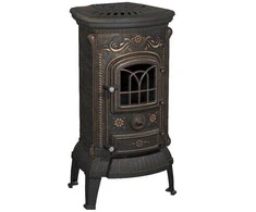 Ketinė krosnelė NORDFLAM VERDO PATINE, 7 kW