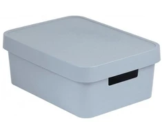 Daiktadėžė su dangčiu Curver. pilka sp. Infinity 11l